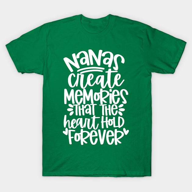 Memories Heart Grand kids T-Shirt by lombokwetan